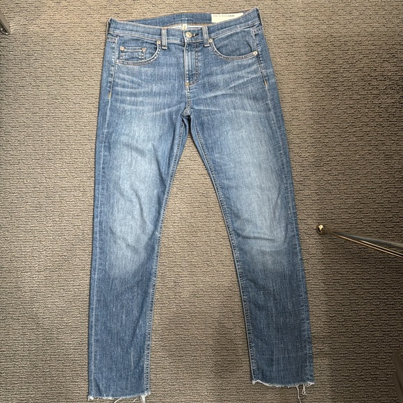 Rag&Bone Jeans women’s Ankle Skinny jeans color Lucky Rougue Size 26 - Picture 1 of 9
